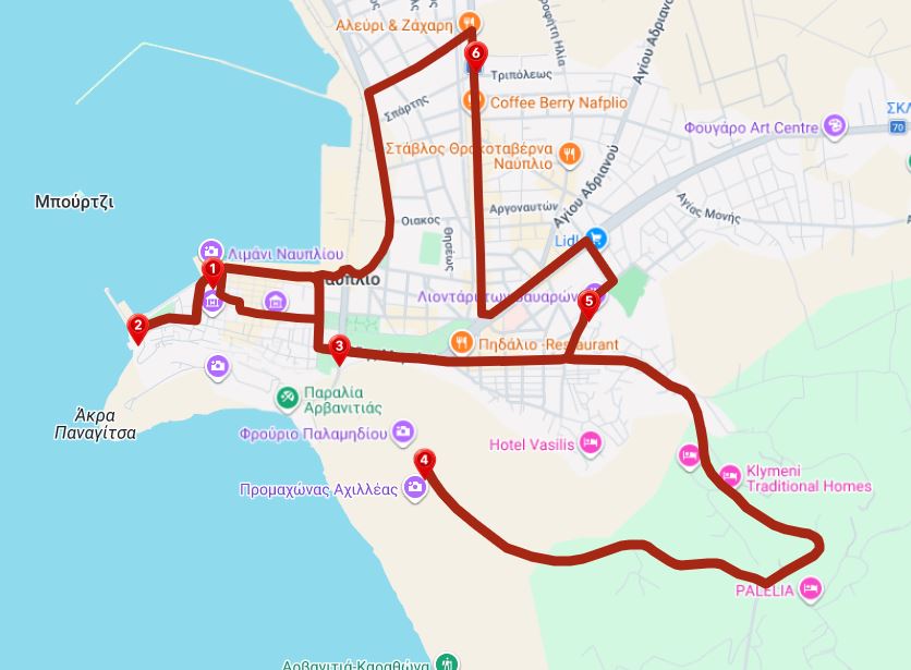 Nafplio Hop on hop off